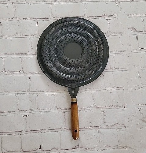 Vintage flame tamer metal pot - vintage,
