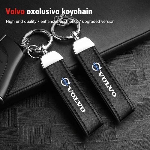 Vintage leather car - leather, keychain