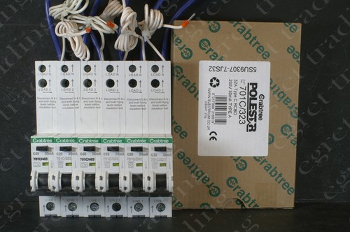 Crabtree polestar rcbo - crabtree, 701c