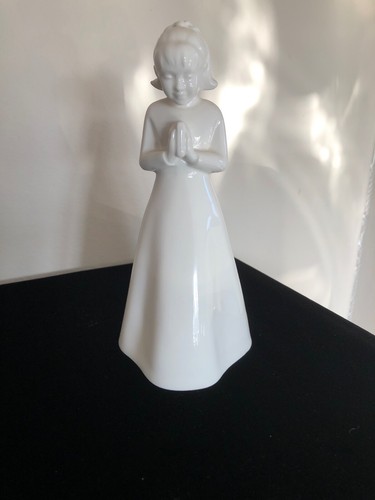 Amen white bone china figurine - white,