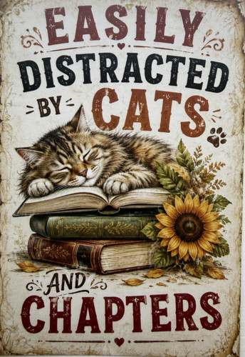 Cat attitude postcard - attitude,