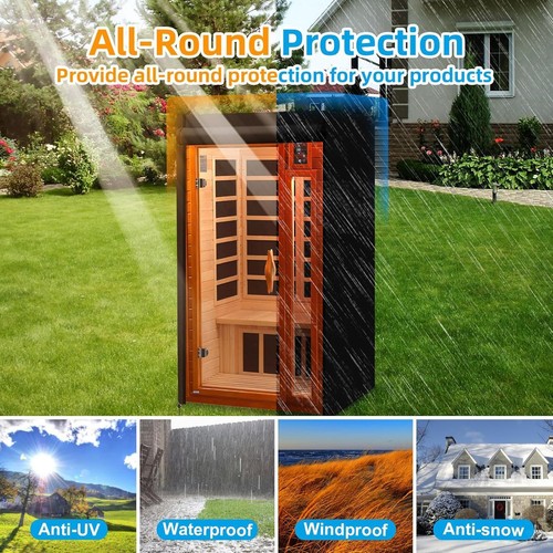 Outdoor sauna cover windproof - cover,