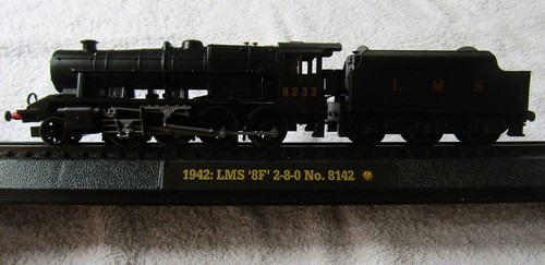 Model train plinth 1942 - train, on