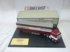 Oxford Diecast Modern Truck 1:76th MAN Curtainside Downton MAN03CS SHELF WEAR