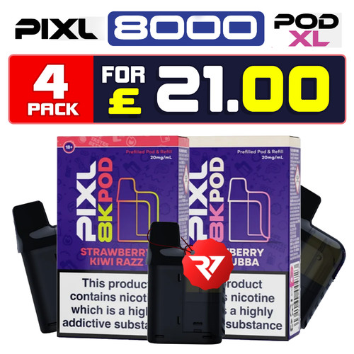 Pixl 8000 pods prefilled pod - pixl,
