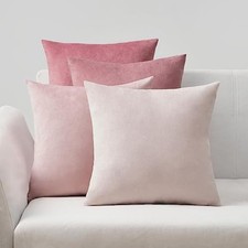 Topfinel Pink Cushion Covers