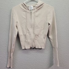 Pink Rose Crop Sweater Full