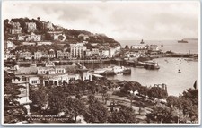 Torquay rppc vintage postcard - torquay,