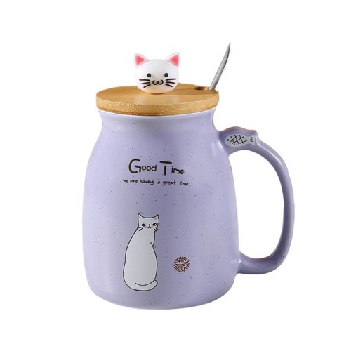 Cute cat mug kawaii ceramic - cute,