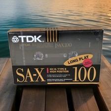 Tdk 100 audio cassette - tdk,