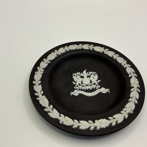 Wedgwood jasper ware black pin - ware,