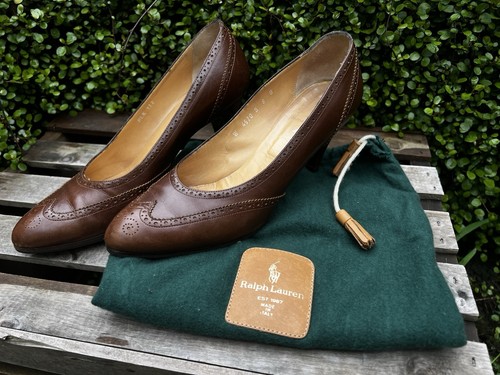 Vtg ralph lauren - ralph, brown