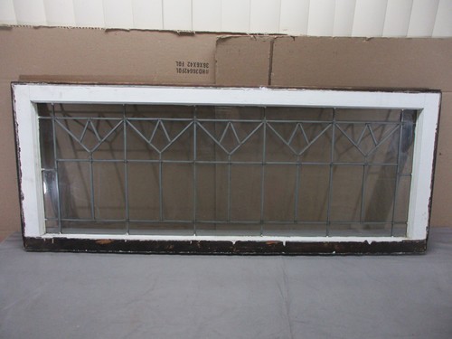 Antique leaded clear glass - leaded,