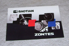 BAOTIAN ZONTES SPEEDY 50 TIGER 125 PANTHER 125 MONSTER 125 SCOOTERS MOTORCYCLES