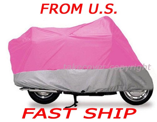 Motorcycle cover pink s - motorcycle,