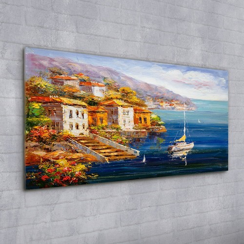 Wall art glass print - wall,