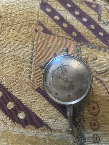 Mercer vintage dial gauge - mercer,