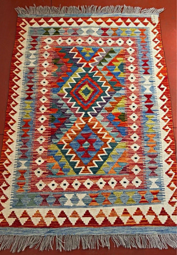 Handmade kilim wool rug - handmade,