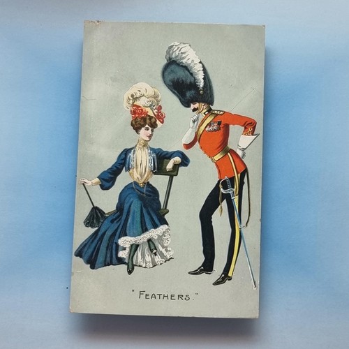 Risque glamour postcard c1905 - risque,
