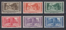 Vatican 1938 Archaeology Congress Mi. No. 67-72 Set Complete clean *
