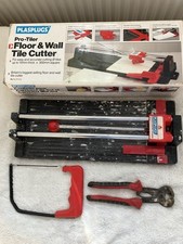 Plasplugs Pro Tiler Floor and Tile Cutter With Accessories
