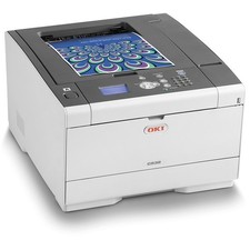 OKI C532DN A4 Colour Laser Printer • Duplex • Network Boxed Tested Working VGC