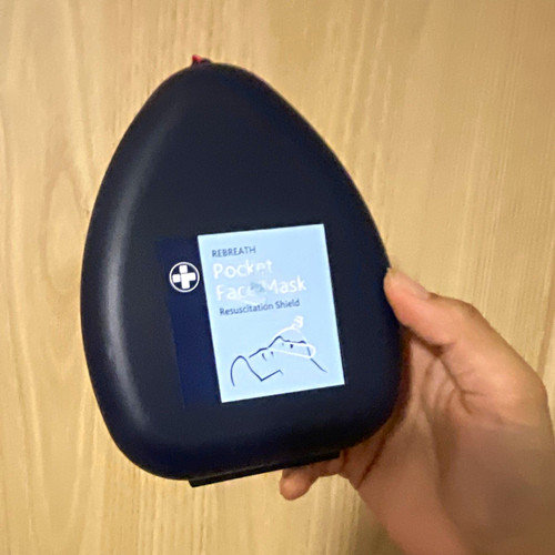 Rebreath pocket face mask - pocket,