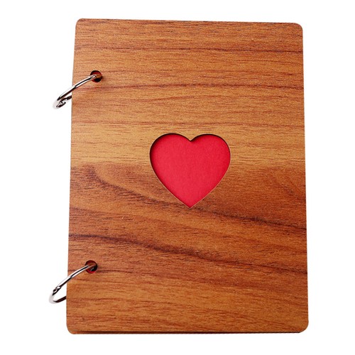 Small photo album wooden - photo,