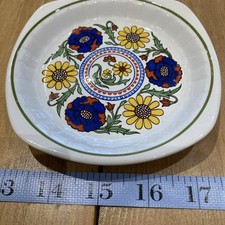 Vintage Retro Royal Worcester PALISSY Pin / Trinket Dish 5’’ Diameter