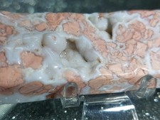 Pink Agate Slab Slice With