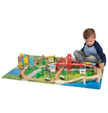 Squirrel play wooden train - train, set
