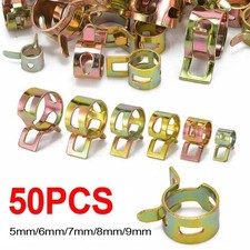 Car Spring Clips Fuel Oil Water Hose Clip Pipe Tube Fastener Clamp Accessories