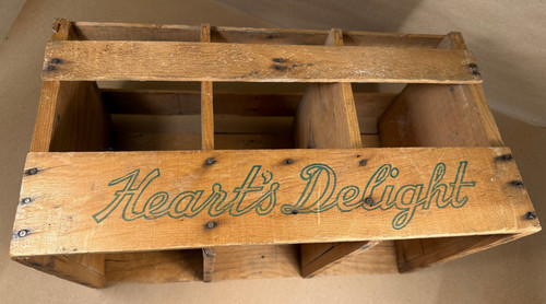 Vintage antique wooden crate - antique,