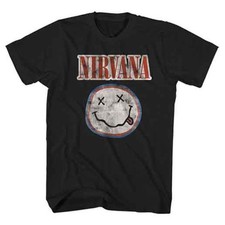 Nirvana T Shirt Distressed