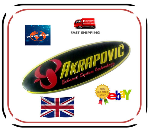 Akrapovic exhaust sticker heat - sticker,