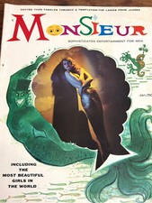 Vintage Monsieurs Pin Ip