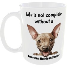 AMERICAN HAIRLESS TERRIER MUG