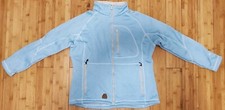 Iguana Life Wear Womens Sz 42 Waterproof Ski Coat Jacket Blue Insulated Full Zip