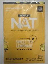 Pruvit OSNAT Ketones SWEET TEA LIMONADE CHARGED 20pkt *FREE SHIPPING * 03/2026