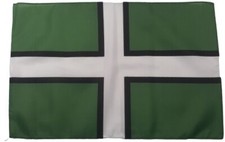 Devon / Devonian Flag 18" x 12" Treehouse Courtesy Caravan Sleeved Flags