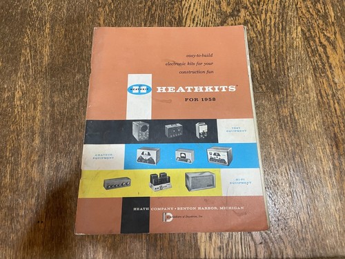 Heathkit catalog 1958 vintage - heathkit,