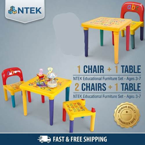 Abc kids table and - table, chair
