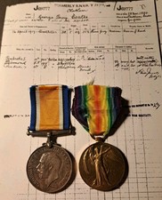 WW1 Pair, War & Victory