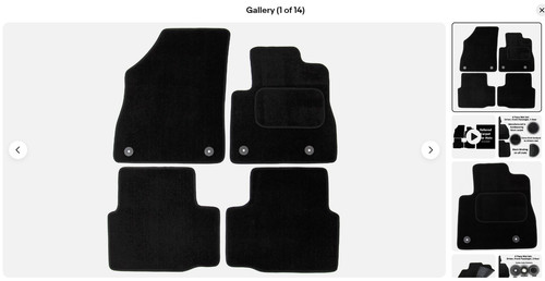 Fits vauxhall astra tailored - fits,