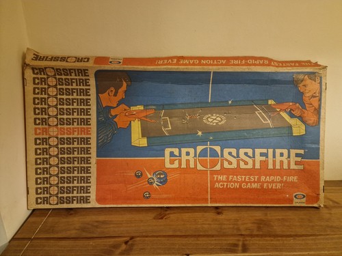 Vintage 1970s crossfire board - crossfire,