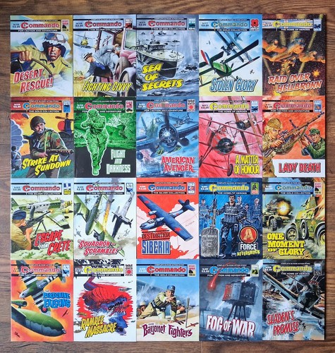 Commando comics job - job, bundle