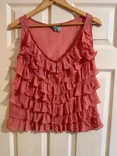 Zara woman coral pink - zara, tiered
