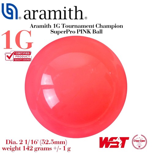 Pink aramith tournament - pink,