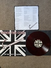 Under The Cosh Better Late Than Never Vinyl Record Punk Oi 12 Inch LP