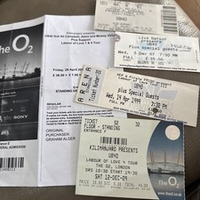 UB40 Ticket 2x 1994 1999 2009